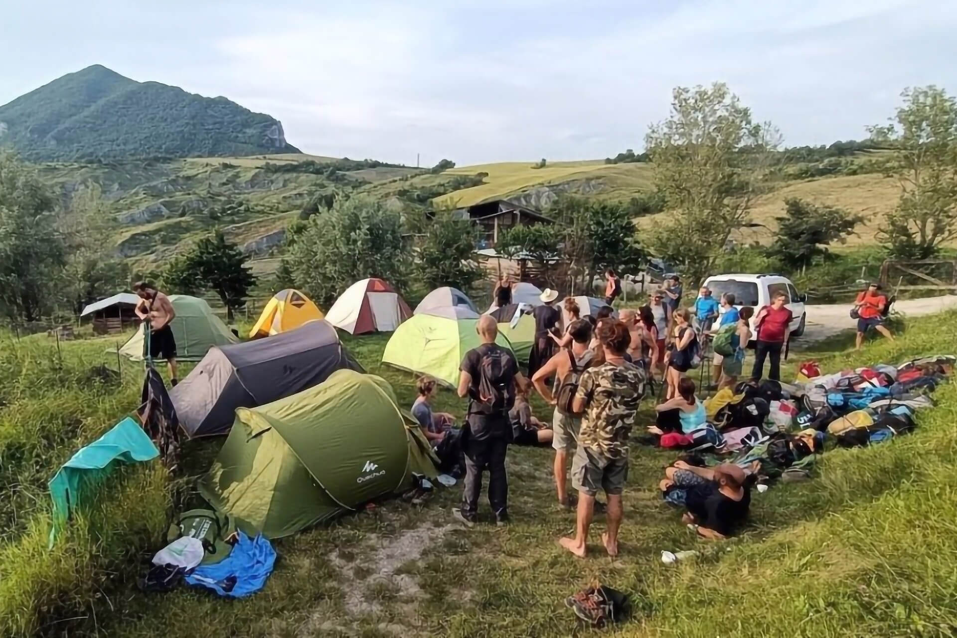 Passi di Quiete - Appenninica - Seconda Edizione - Campo Tende Albero della Vita