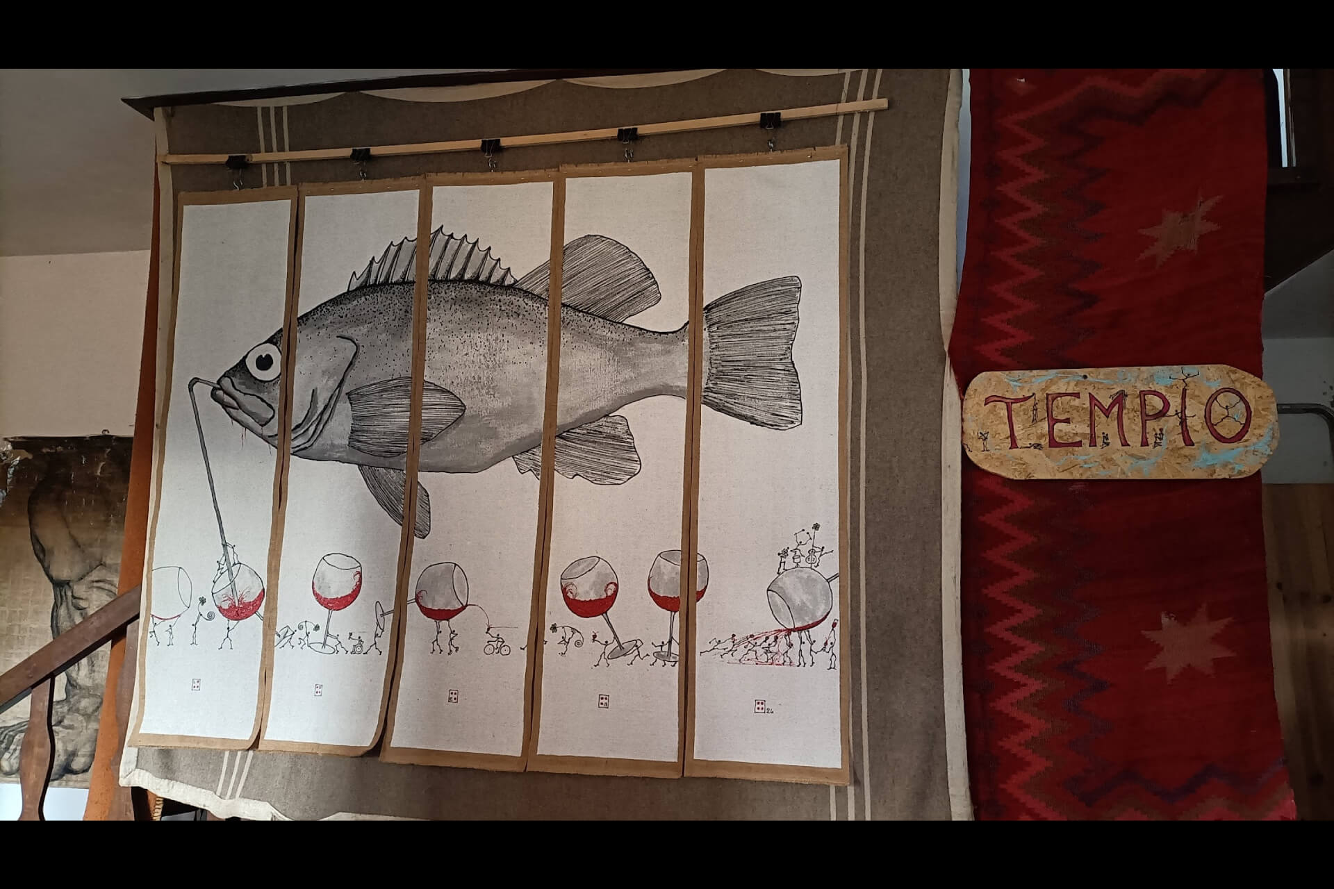 Quadro di Luca a CiriceA