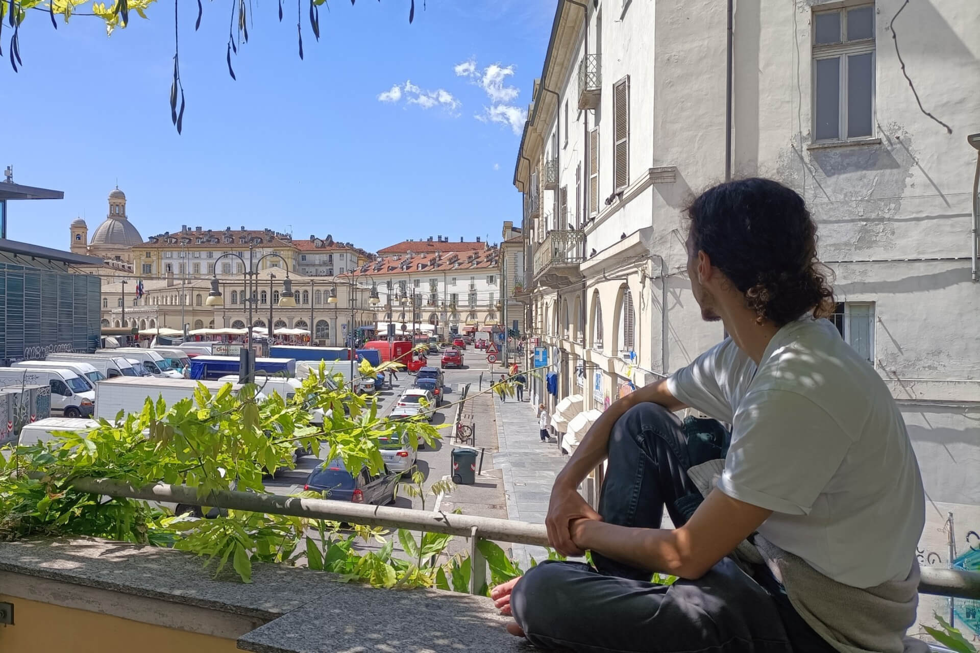 Vista di Porta Palazzo da Numero Zero